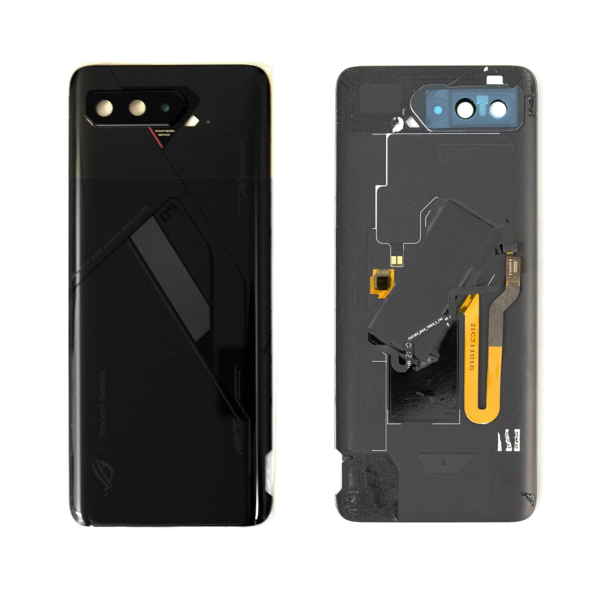 Asus ROG Phone 5s Pro Replacement Back Glass Panel with Camera Lens