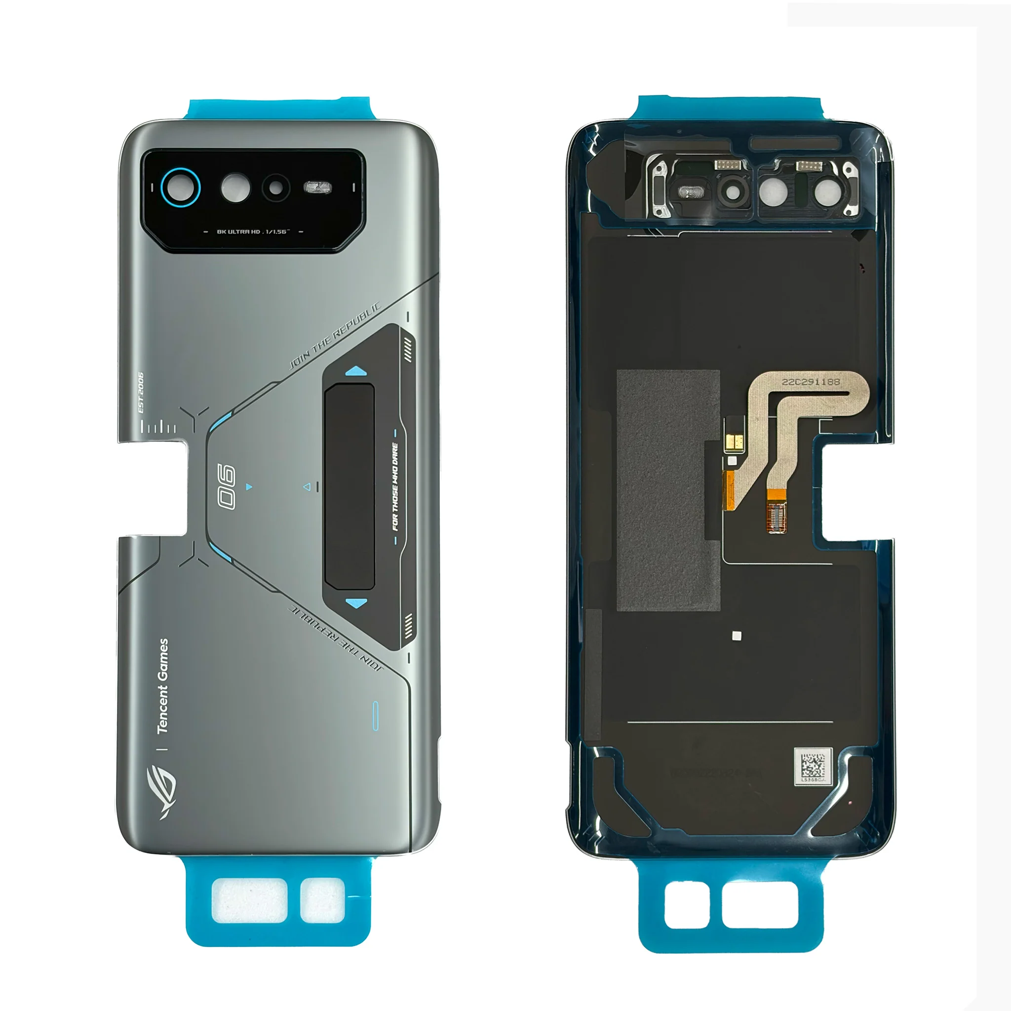Asus ROG Phone 6D Ultimate Replacement Back Cover with Camera Lens - Image 4