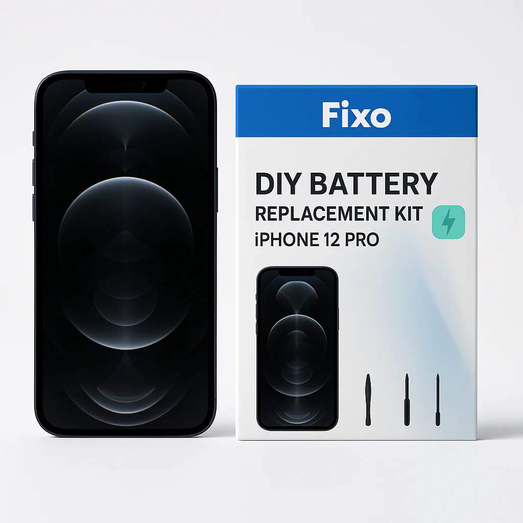 iPhone 12 Pro DIY Battery Replacement Kit - Diagnosable (100% Health)