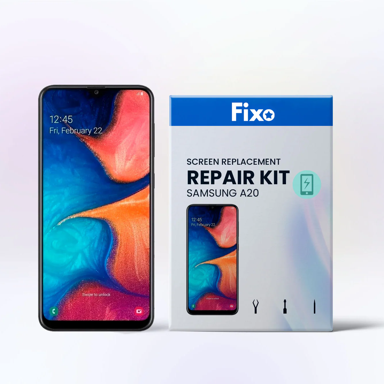 Samsung Galaxy A20 DIY LCD Screen Repair Kit