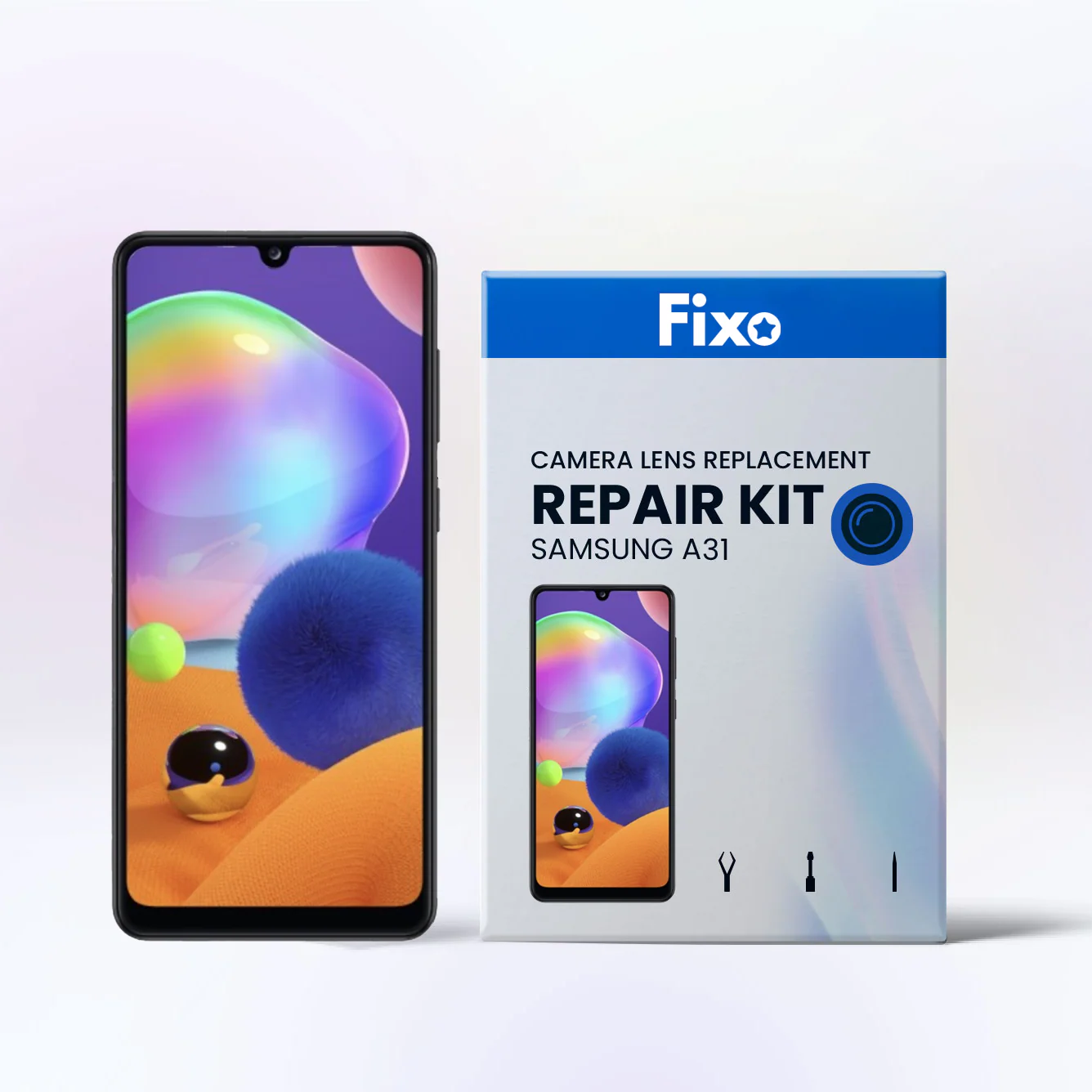Samsung Galaxy A31 DIY Rear Camera Glass Repair Kit