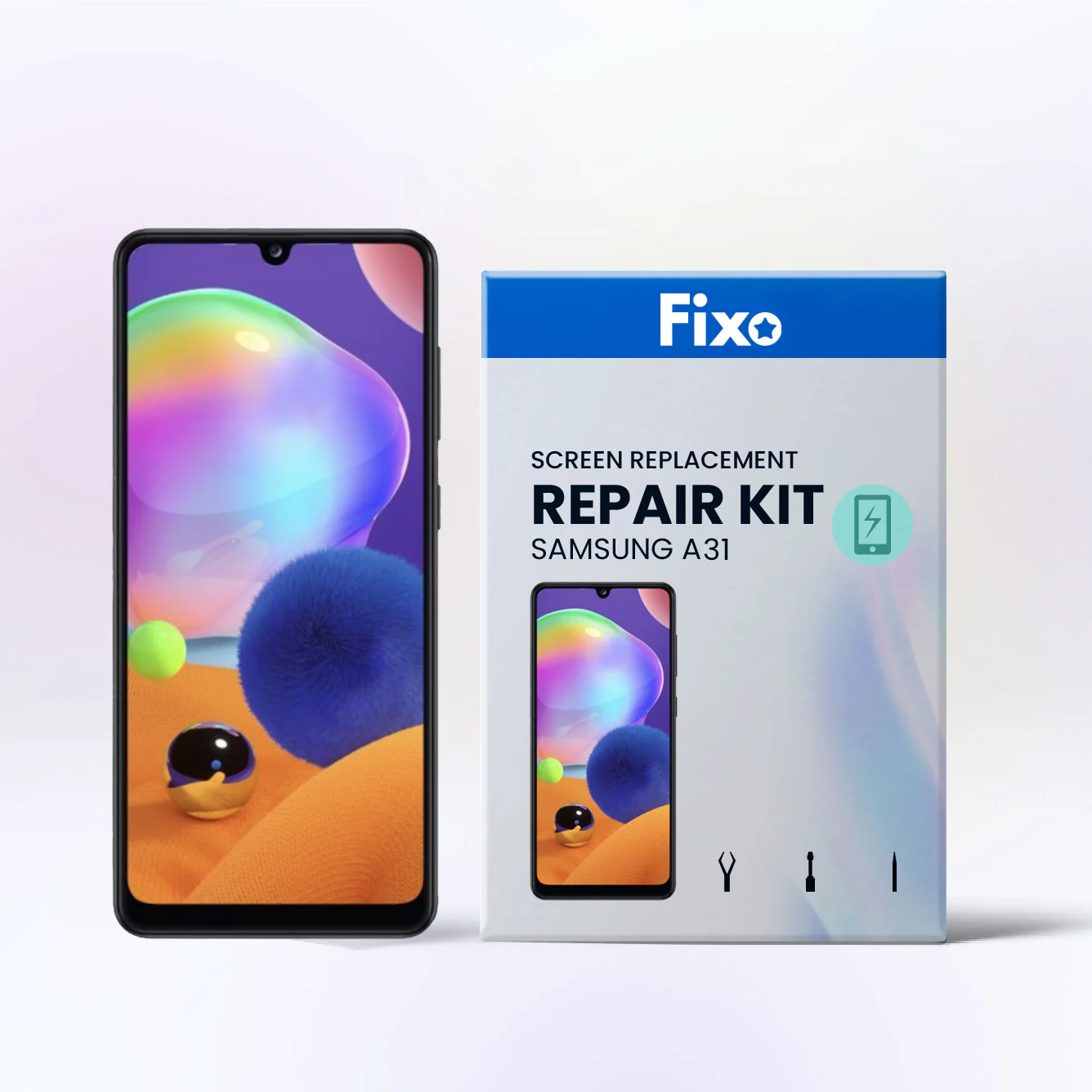 Samsung Galaxy A31 DIY Screen Replacement Kit - Genuine Screen