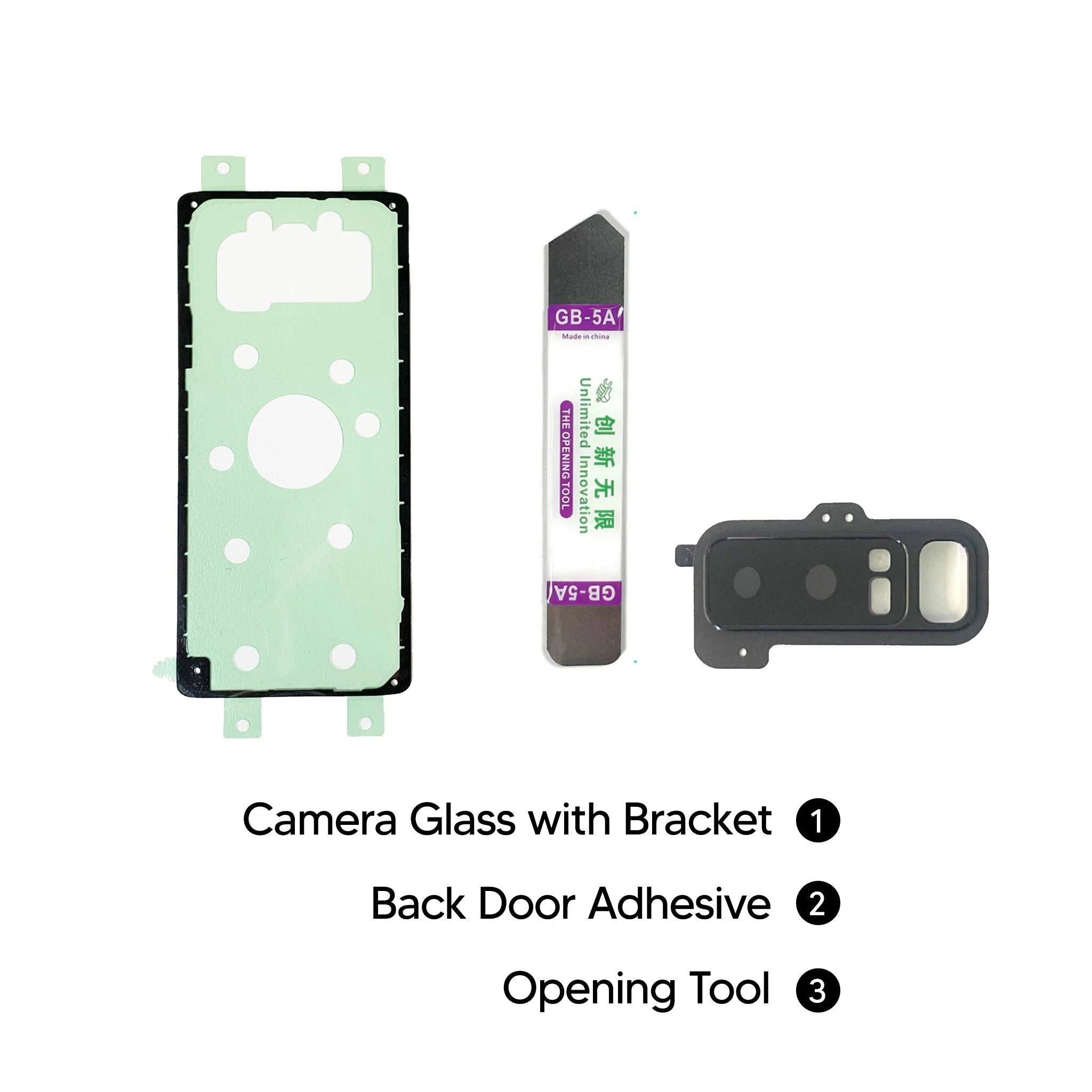 Samsung Galaxy Note 8 Replacement Rear Camera Glass Bracket - Image 2