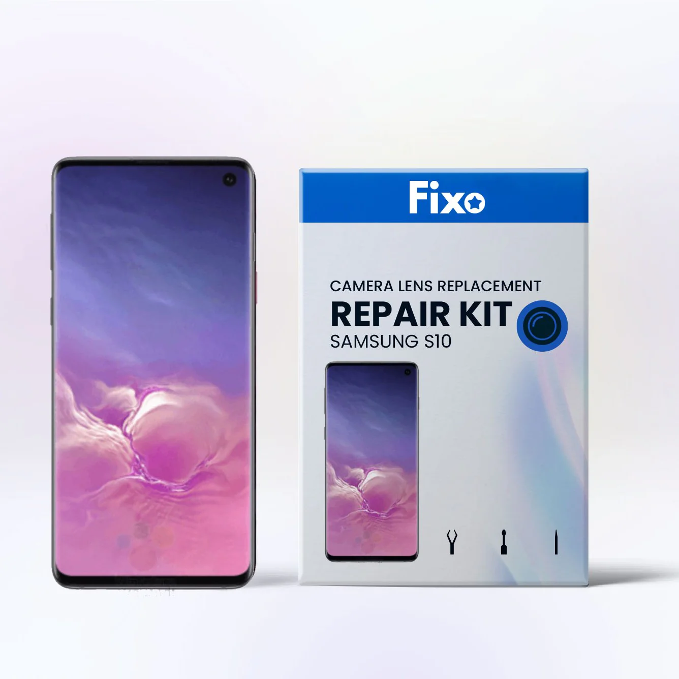 Samsung Galaxy S10 DIY Camera Glass Repair Kit