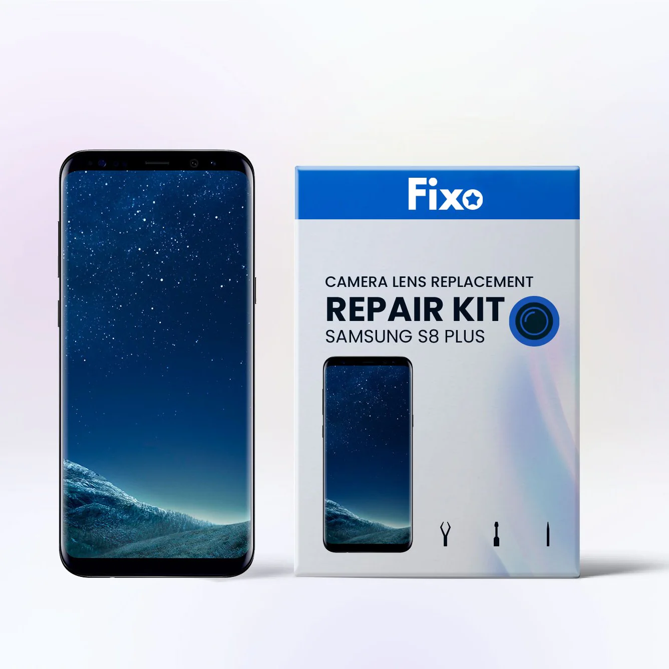Samsung Galaxy S8 Plus DIY Rear Camera Glass Repair Kit