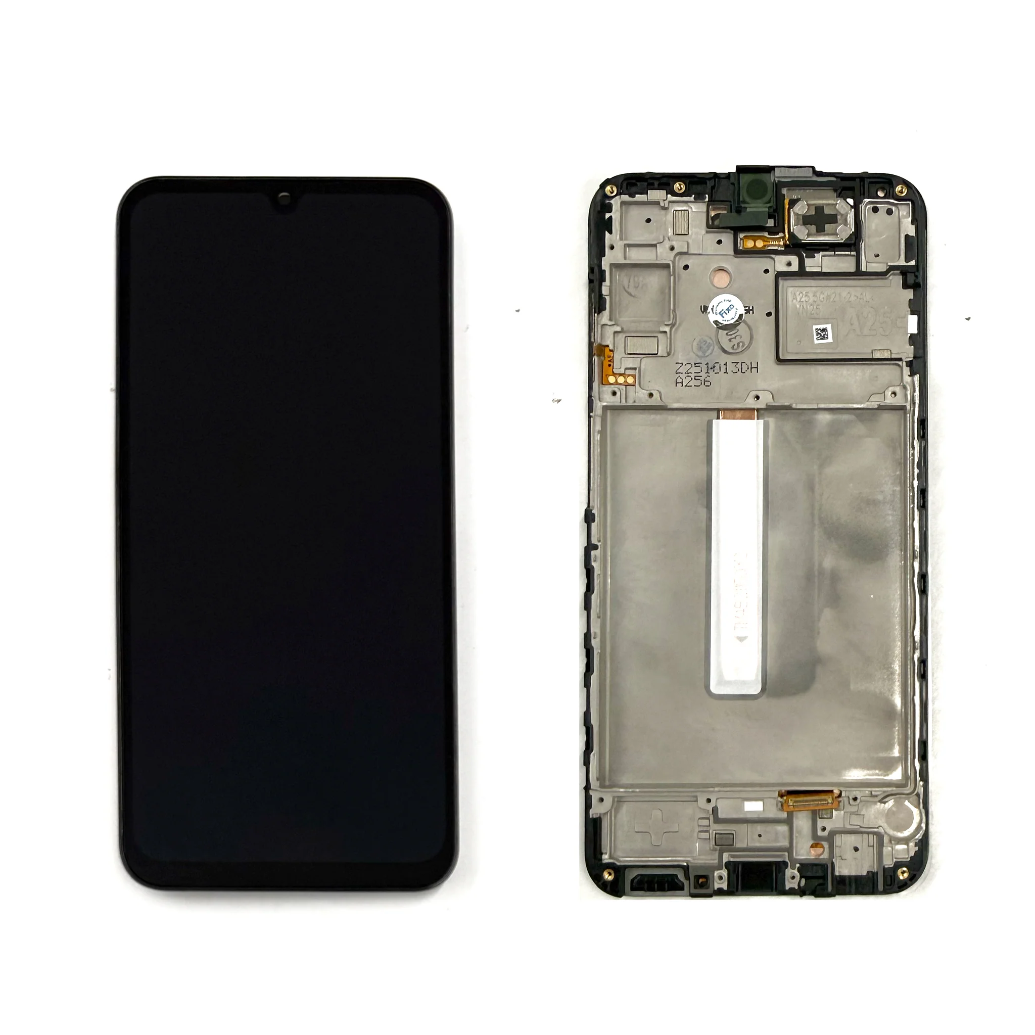 Samsung Galaxy A25 5G LCD Display / Screen + Touch + Frame (SM-A256) - Genuine Service Pack