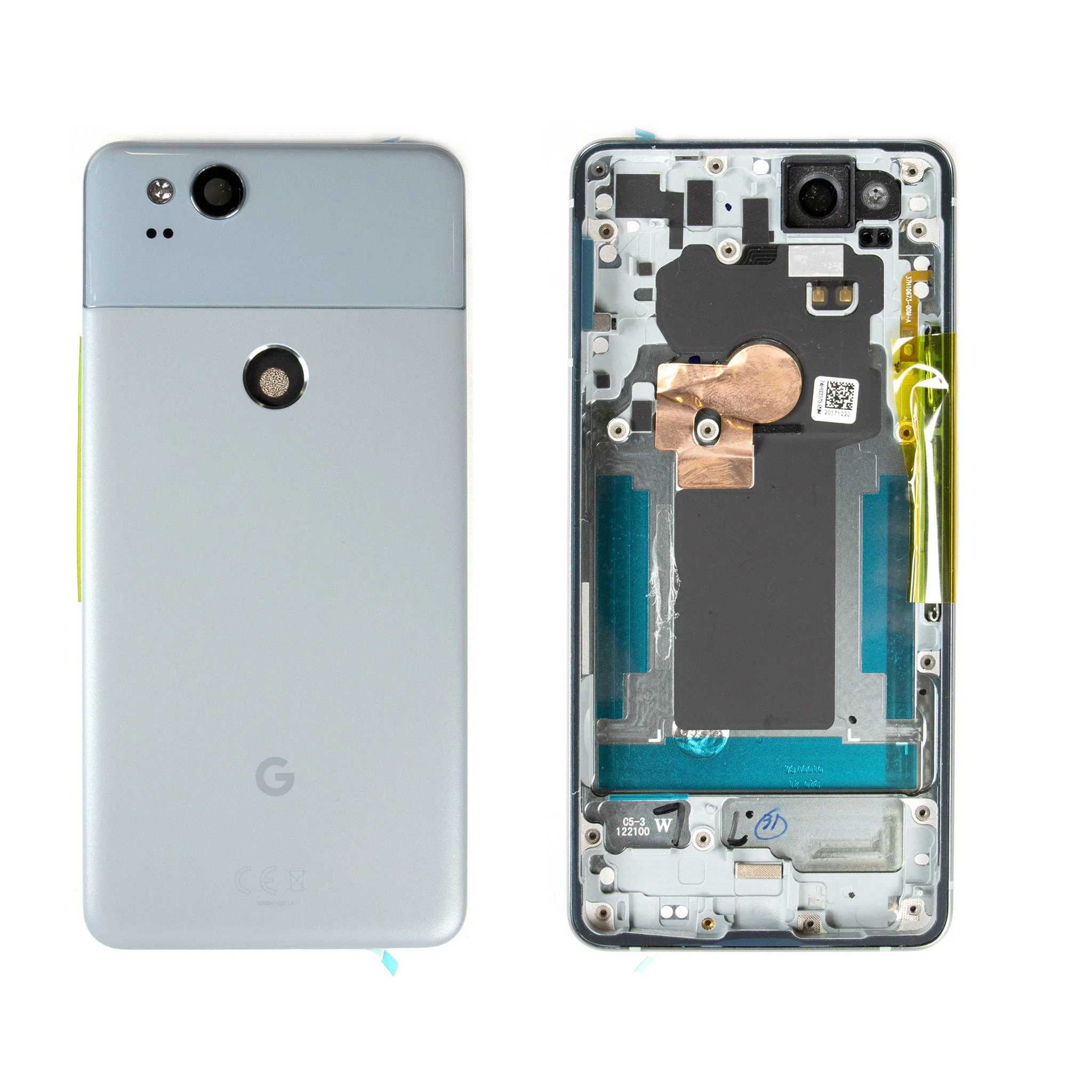 Google Pixel 2 Replacement Back Cover Housing