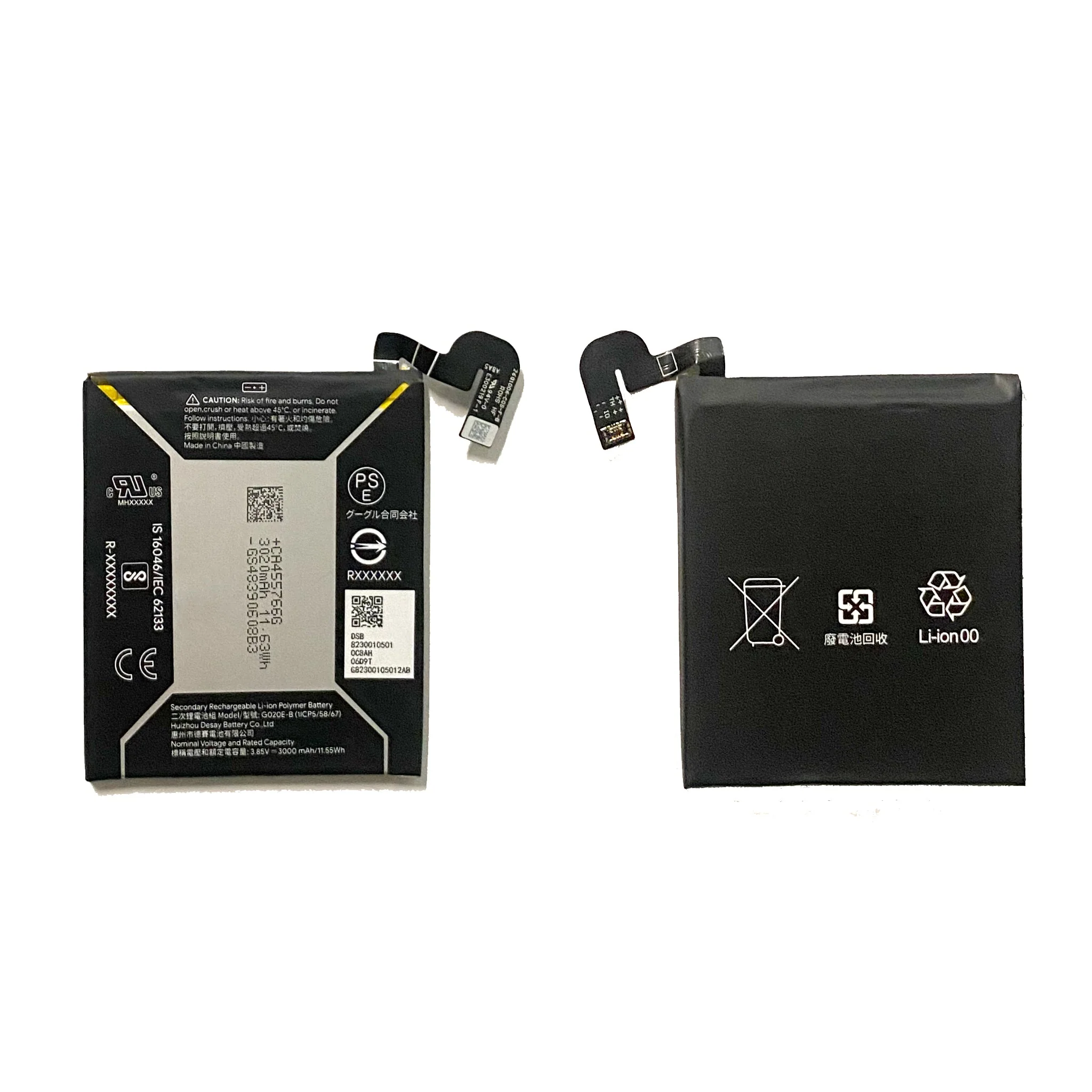 Google Pixel 3A Replacement Battery & Free Sticker Included
