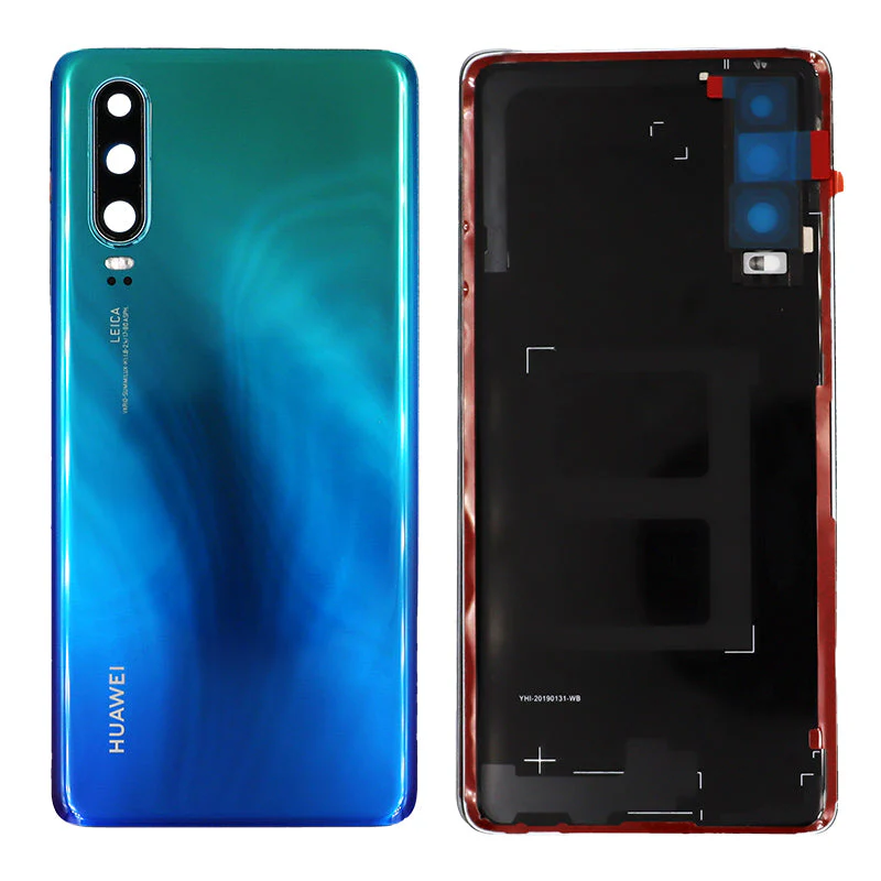 Huawei P30 Replacement Rear Glass Panel / Back Cover in All Colours