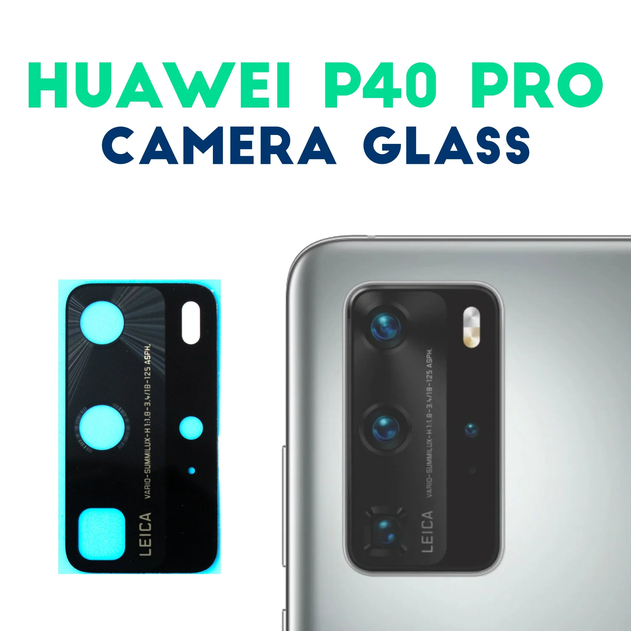 Huawei P40 Pro Replacement Rear Camera Lens Glass