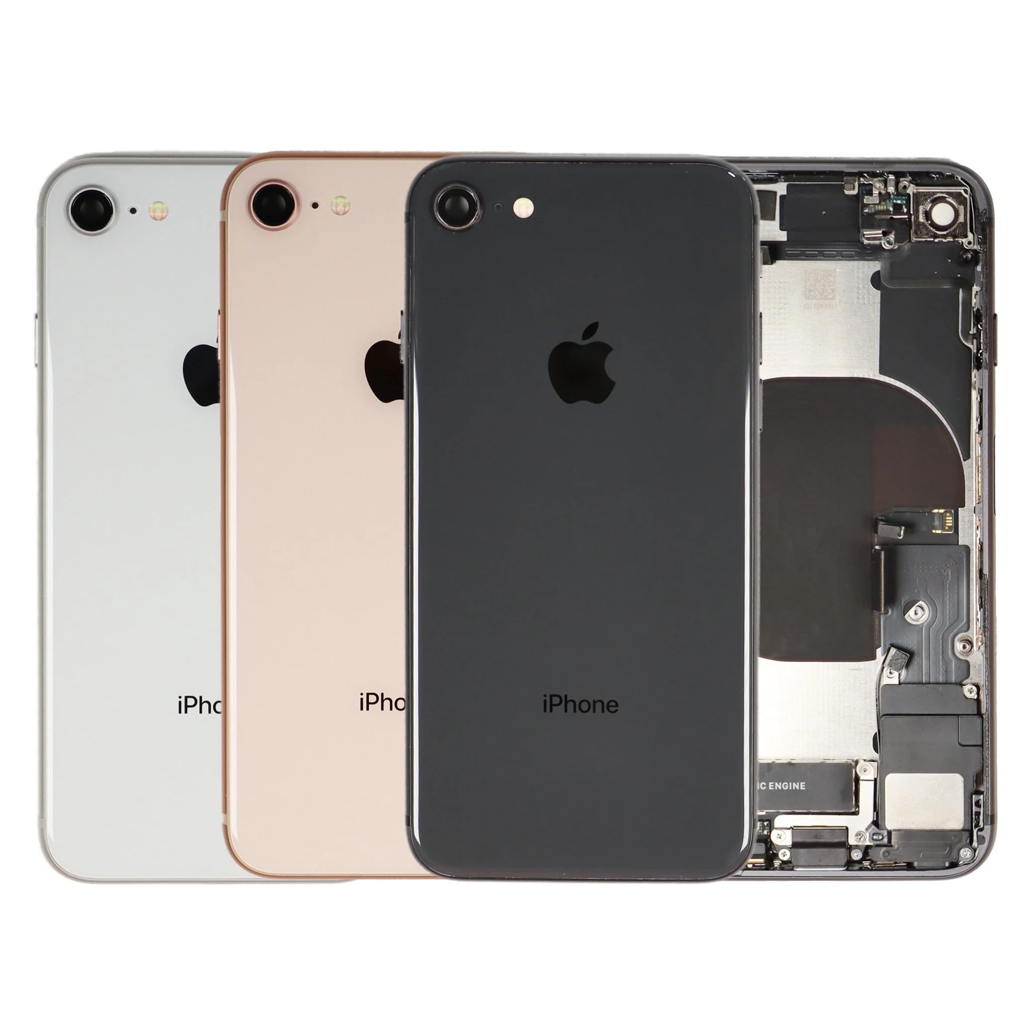 iPhone 8 Replacement Rear Glass Housing and Frame