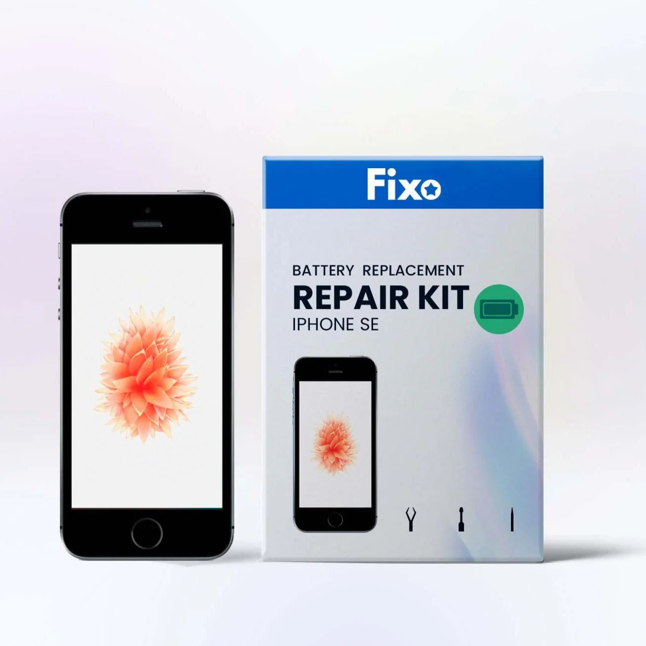iPhone SE DIY Battery Replacement Kit (High Capacity + Tools)