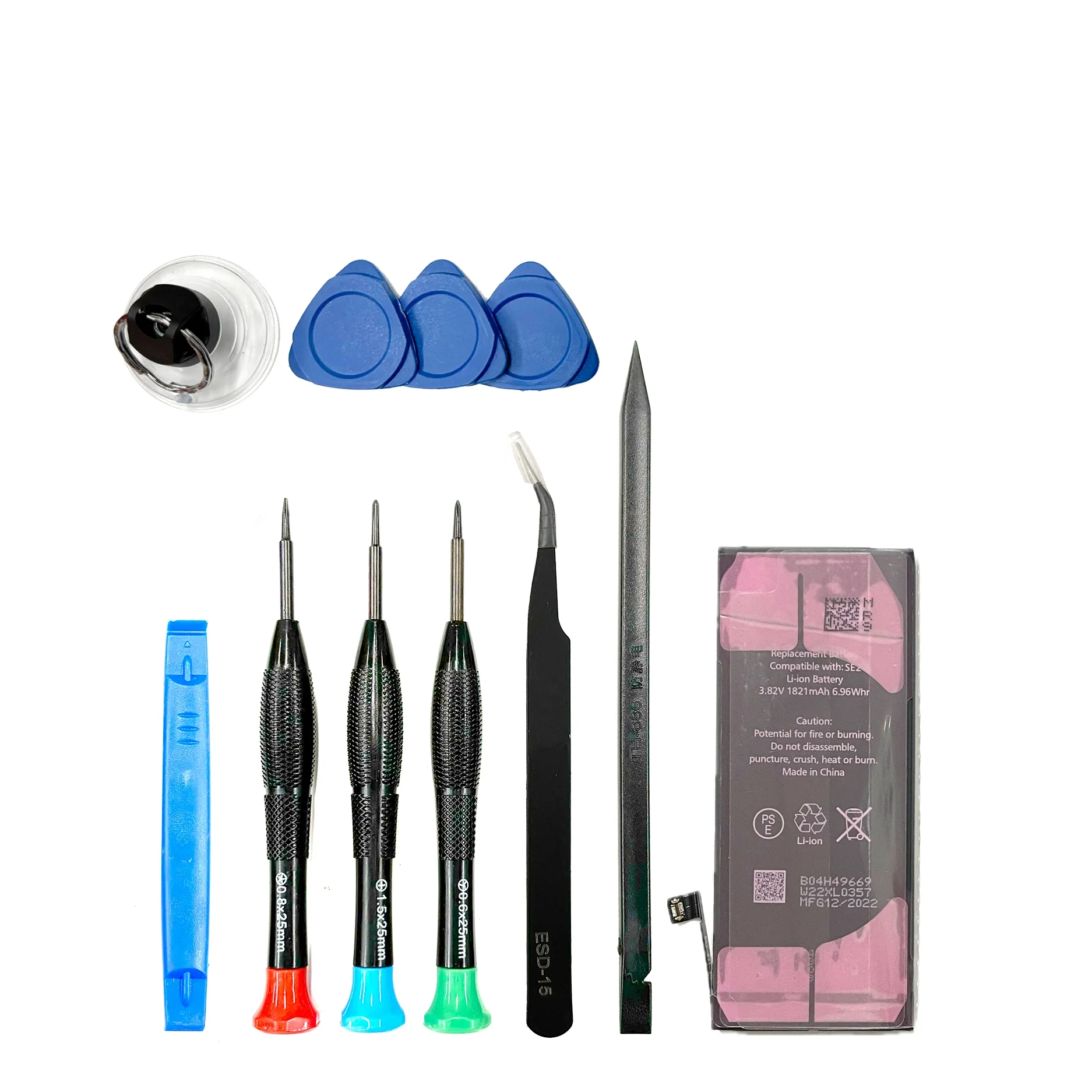 iPhone SE2 (2020) DIY Battery Replacement Kit (High Capacity + Tools)