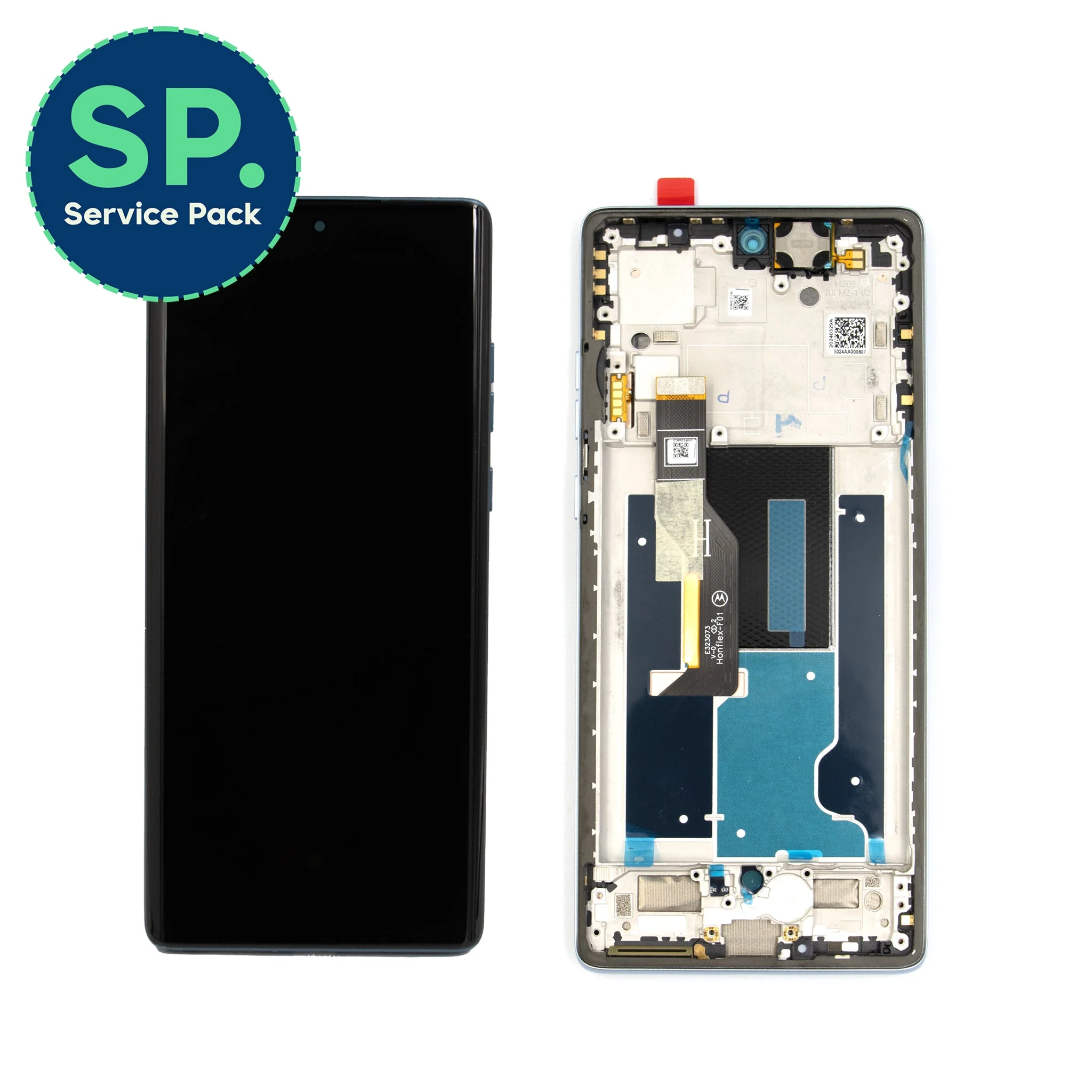 Motorola Edge 50 Fusion Replacement LCD Screen with Frame (Service Pack)