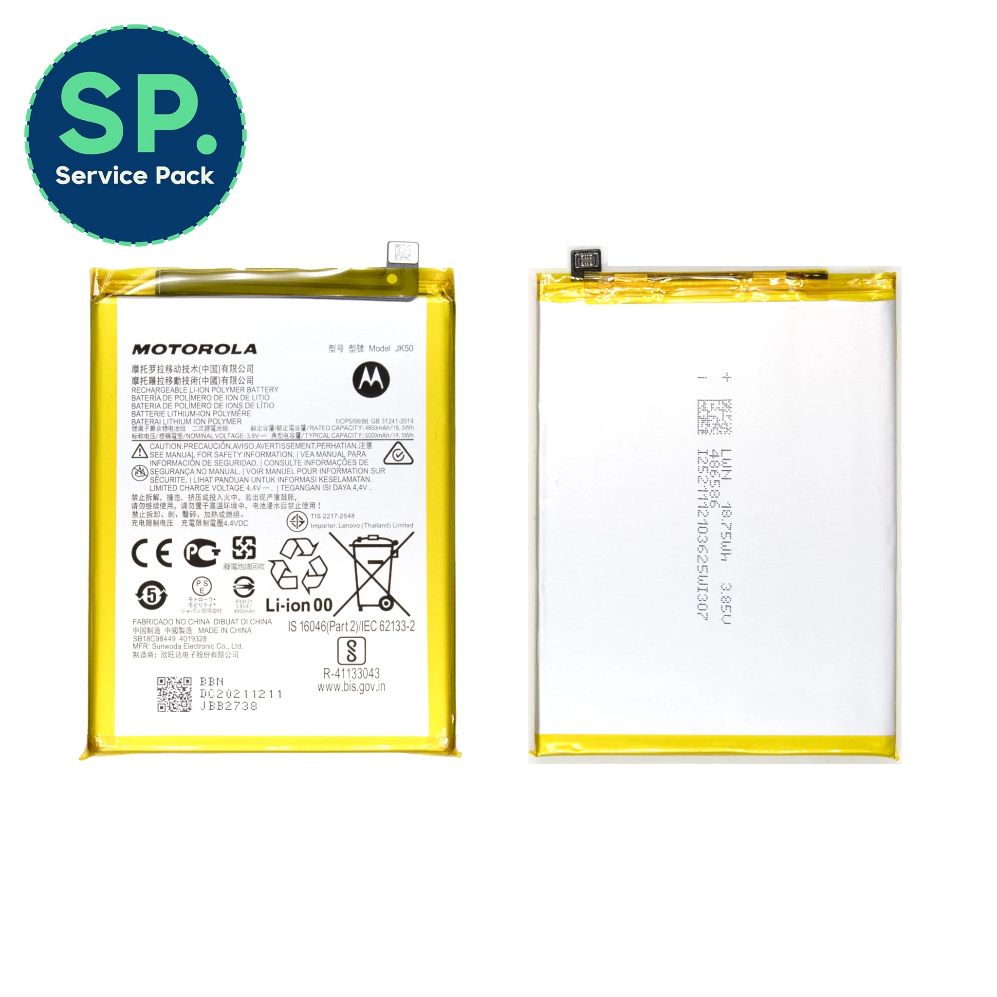 Motorola Moto G30- JK50 Replacement Genuine Battery - Service Pack