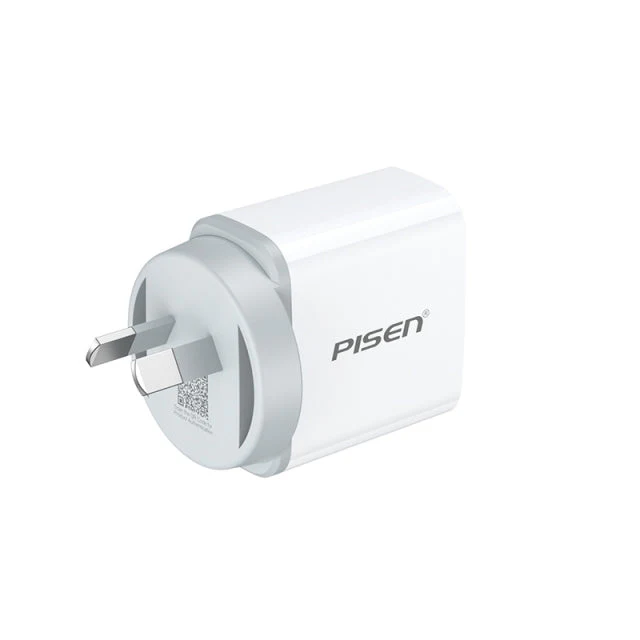 Pisen Fast Charger Dual USB Type-C & USB Type-A 18W