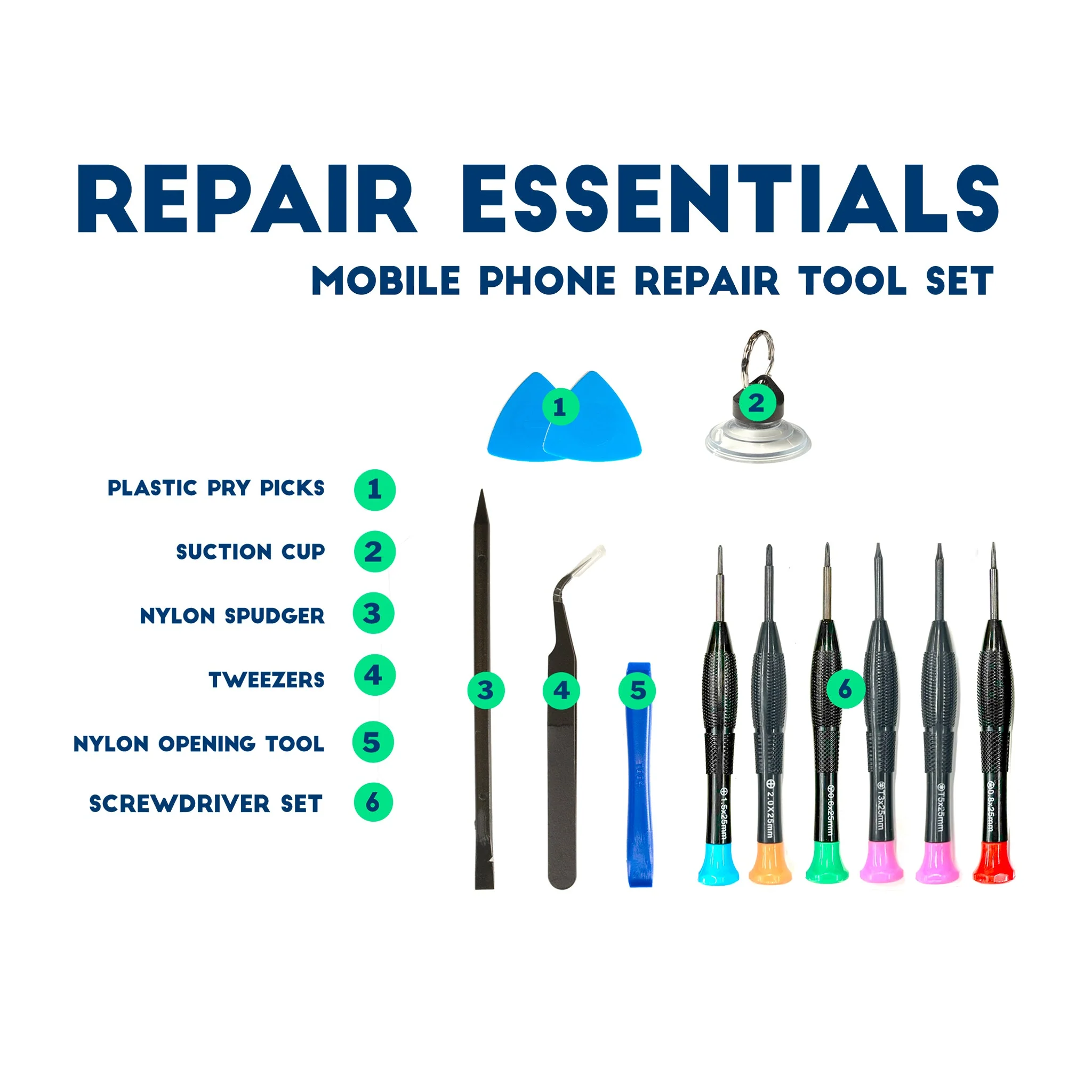 Repair Essentials - Mobile Phone Repair Tool Set