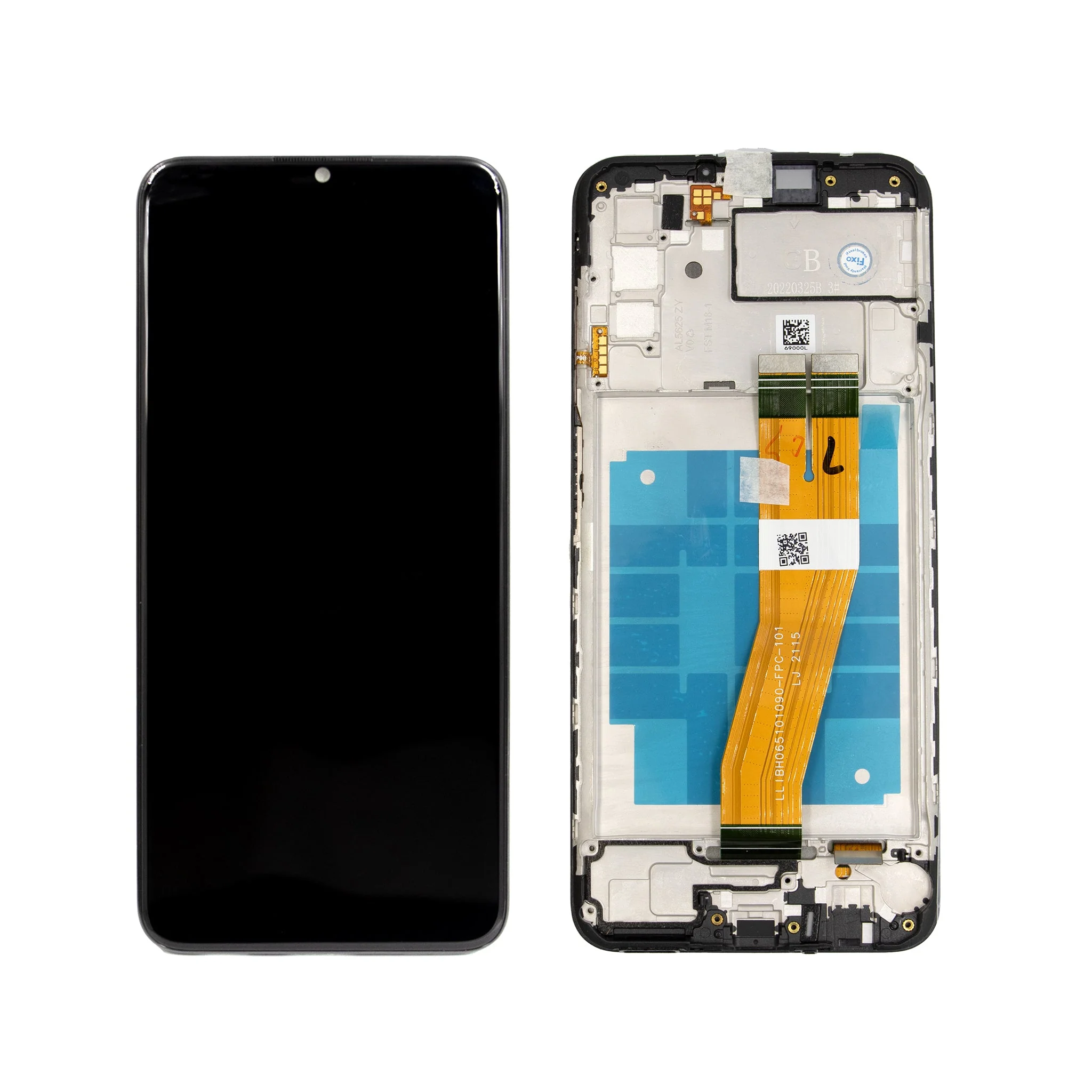 Samsung Galaxy A03s Replacement LCD Touch Screen with Frame