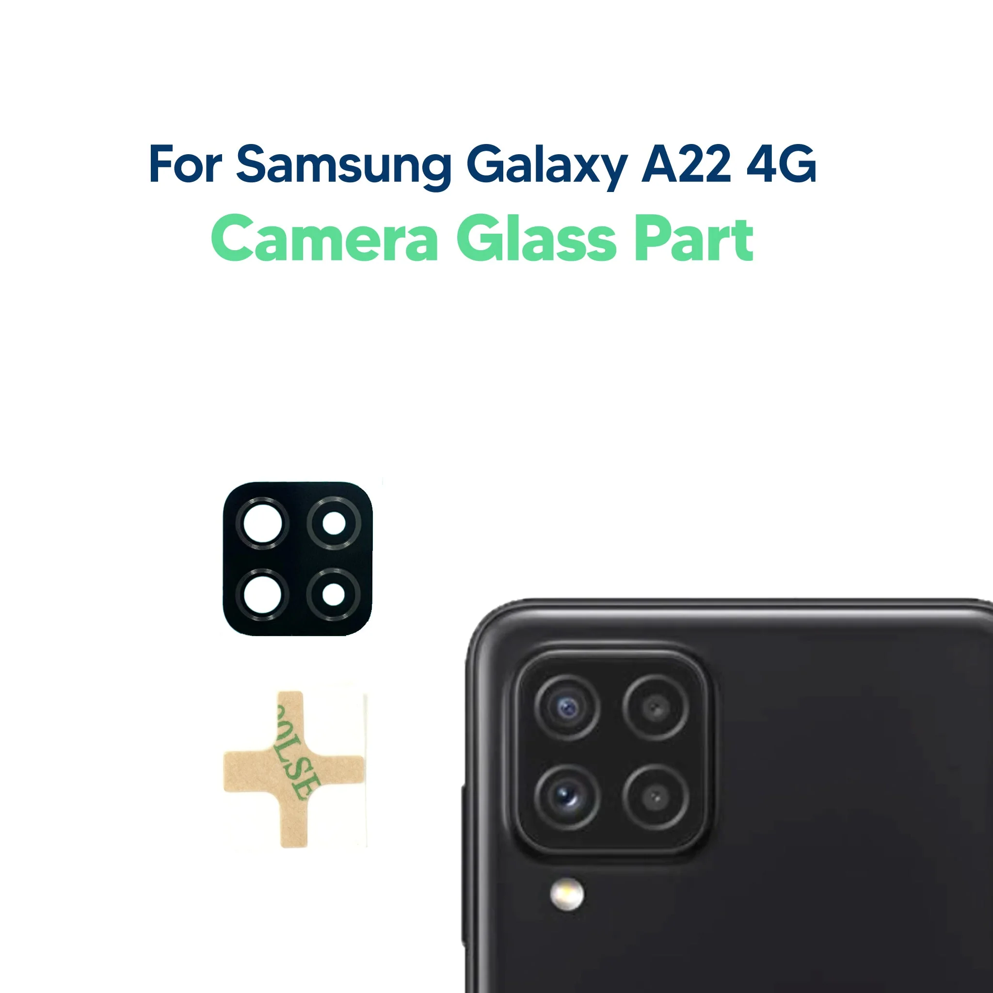 Samsung Galaxy A22 4G Replacement Rear Camera Lens Glass