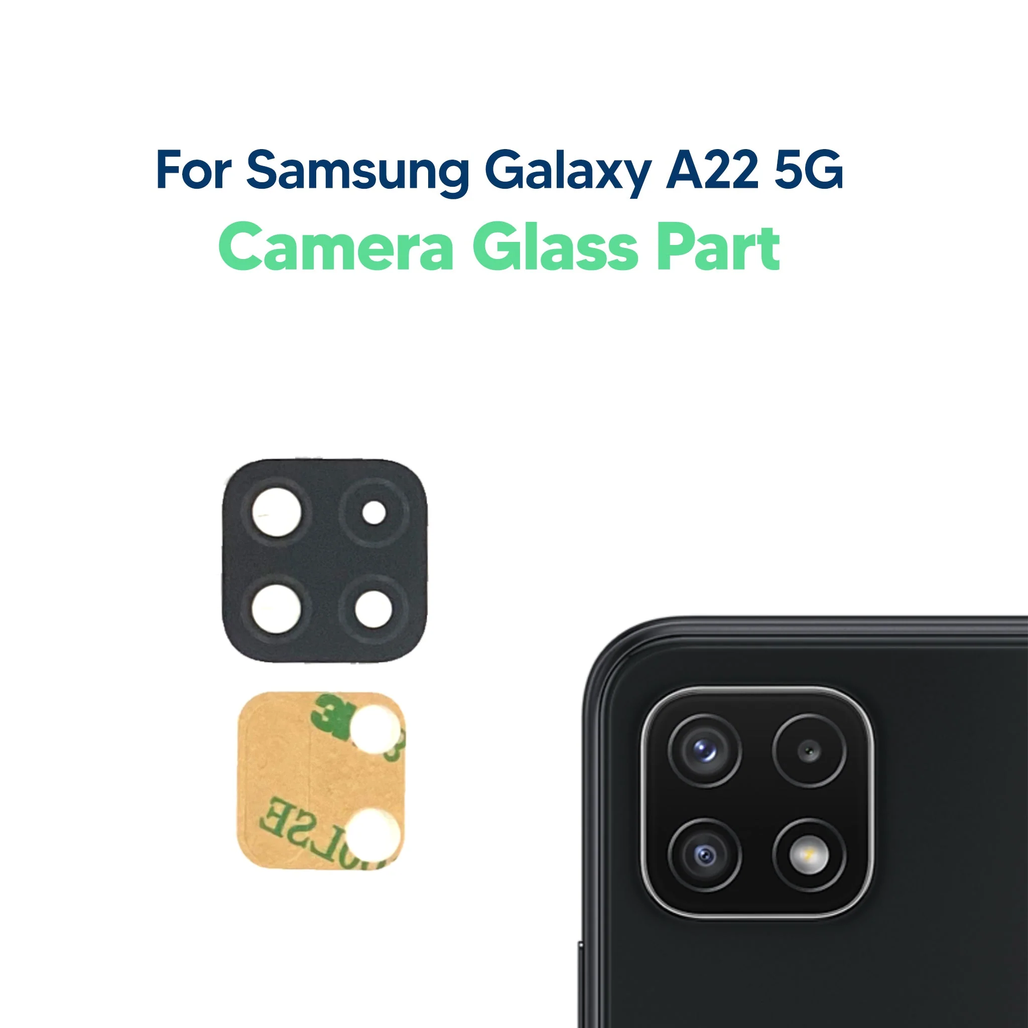Samsung Galaxy A22 5G Replacement Rear Camera Lens Glass