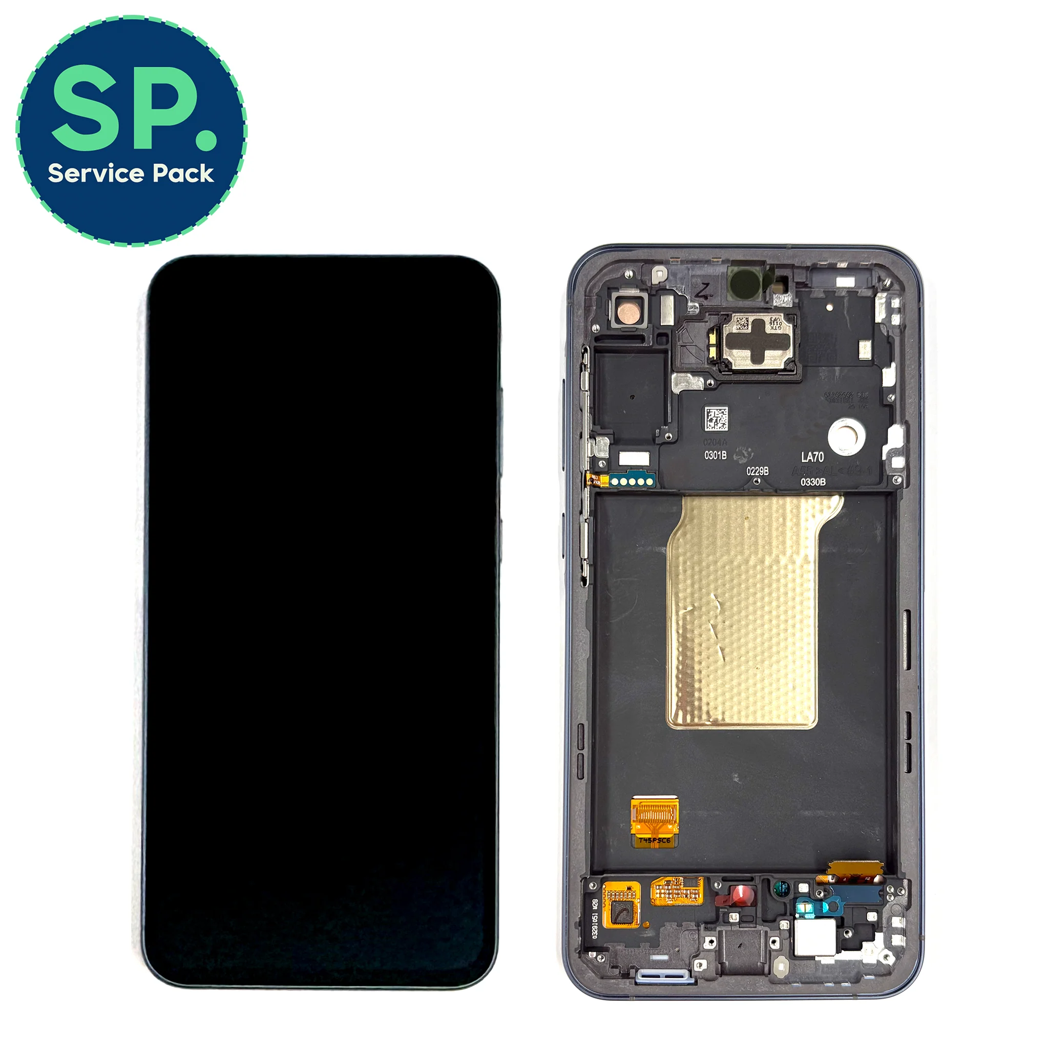 Samsung Galaxy A55 Replacement LCD Screen with Frame - Genuine