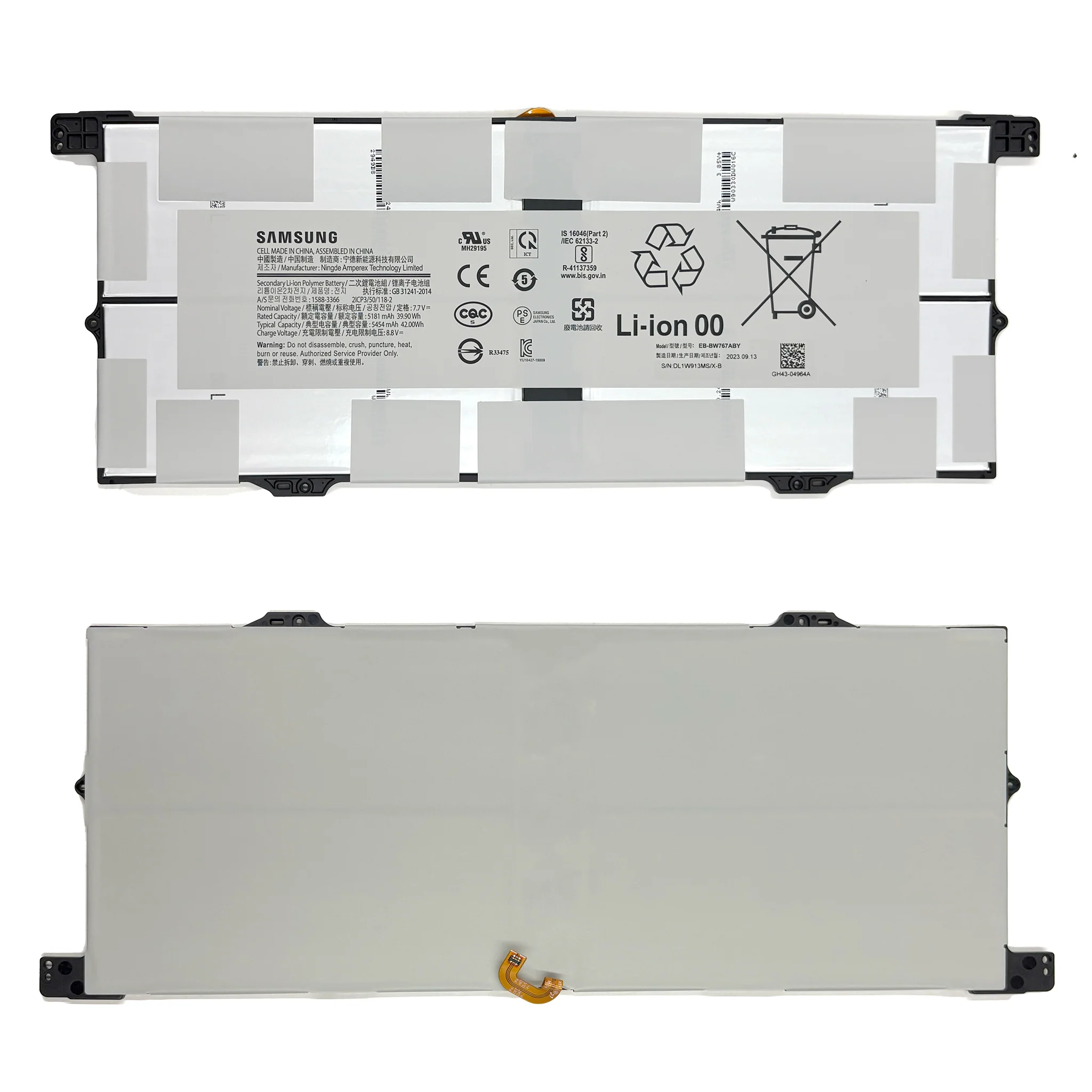 Samsung Galaxy Book S Laptop Replacement Battery - Genuine