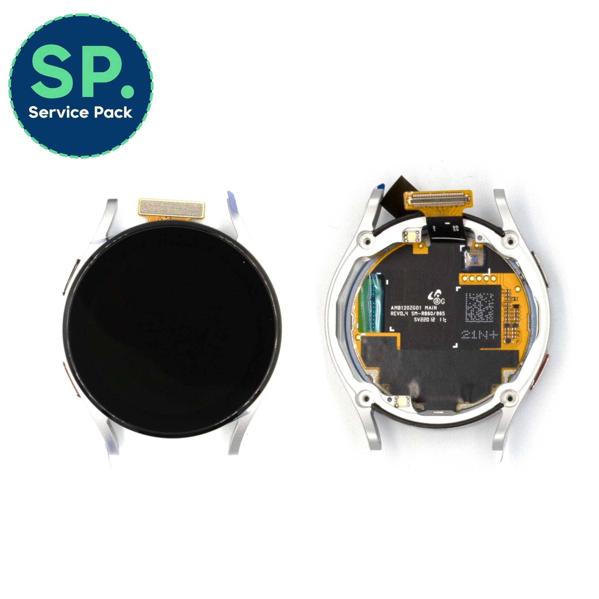 Samsung Galaxy Watch4 Replacement LCD Screen Touch Display with Frame