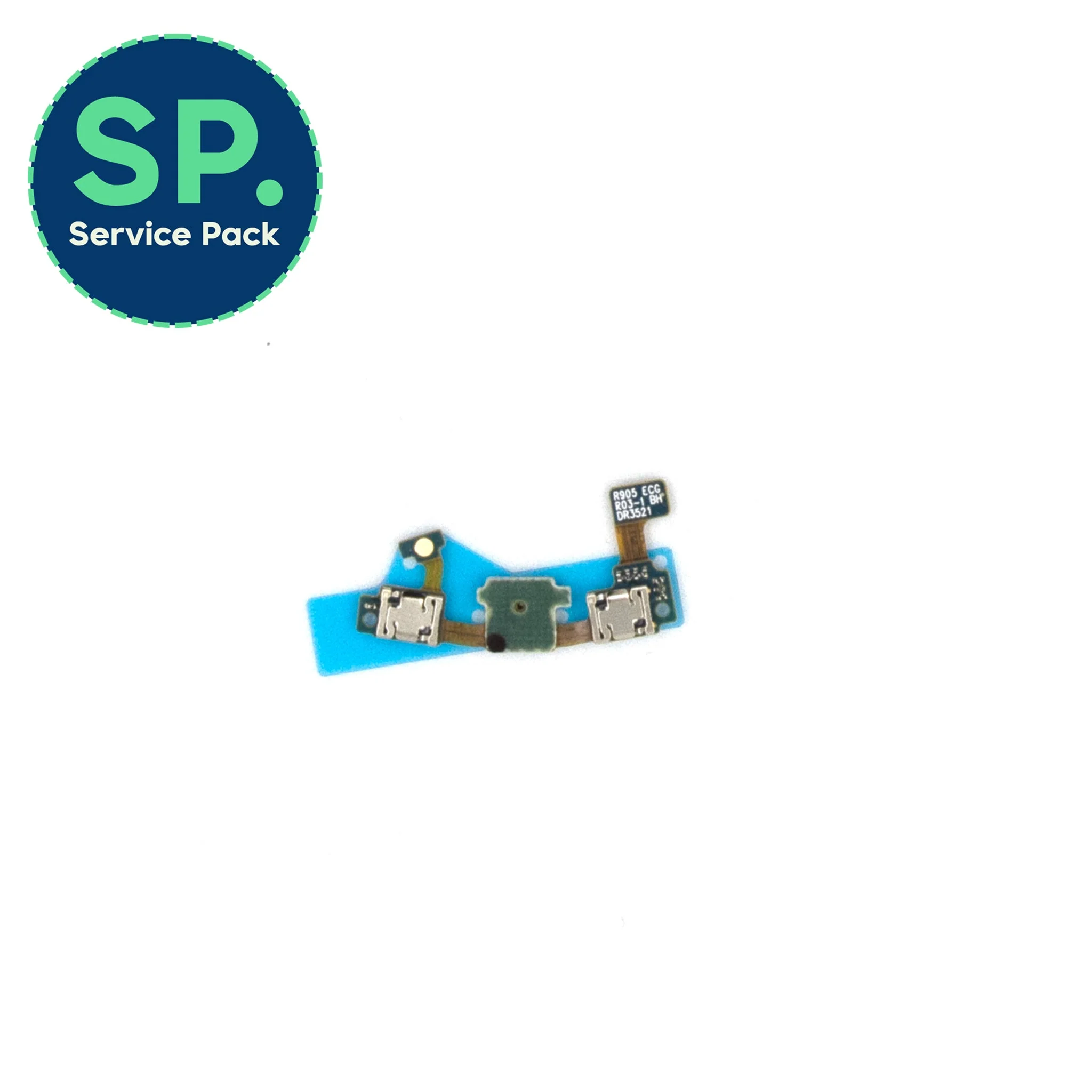 Samsung Galaxy Watch5 Replacement Side Key Flex and Microphone Board - 40mm