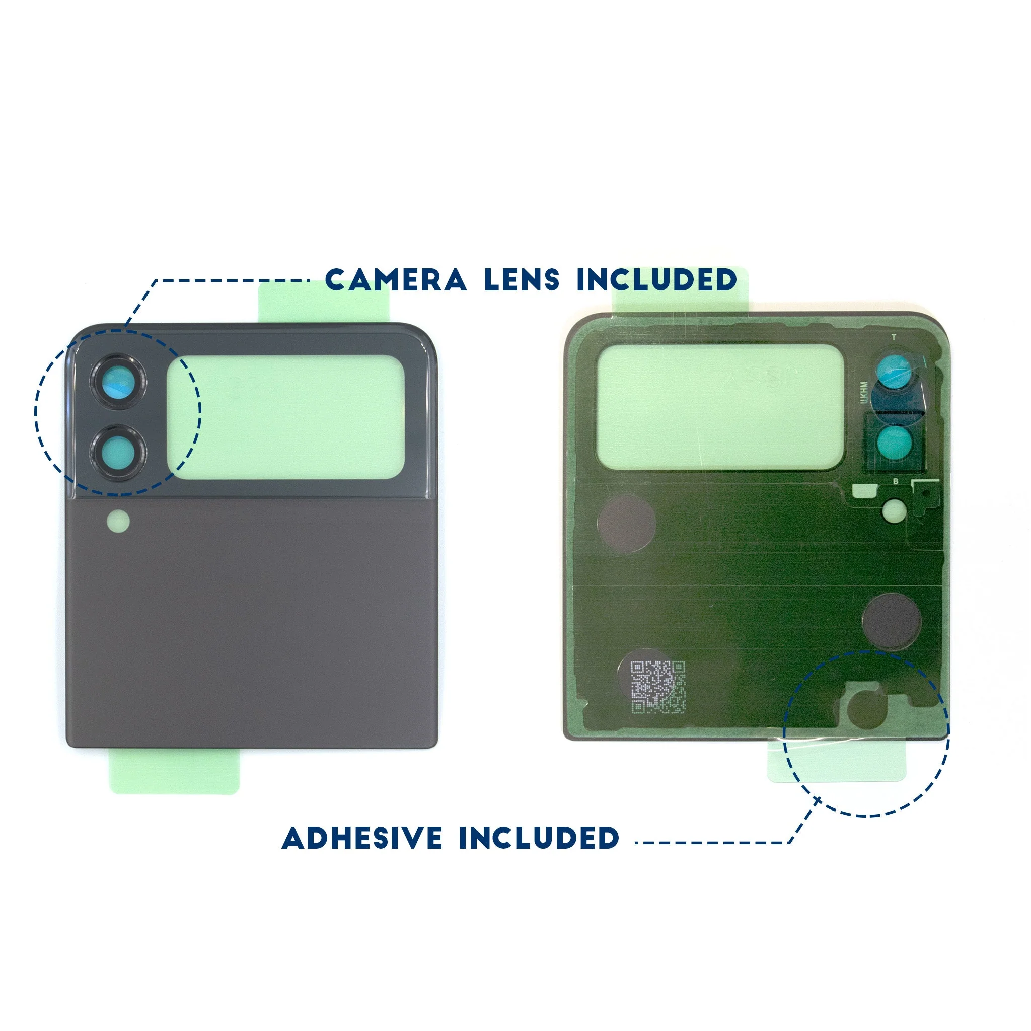 Samsung Galaxy Z Flip3 5G Replacement Rear Glass Panel
