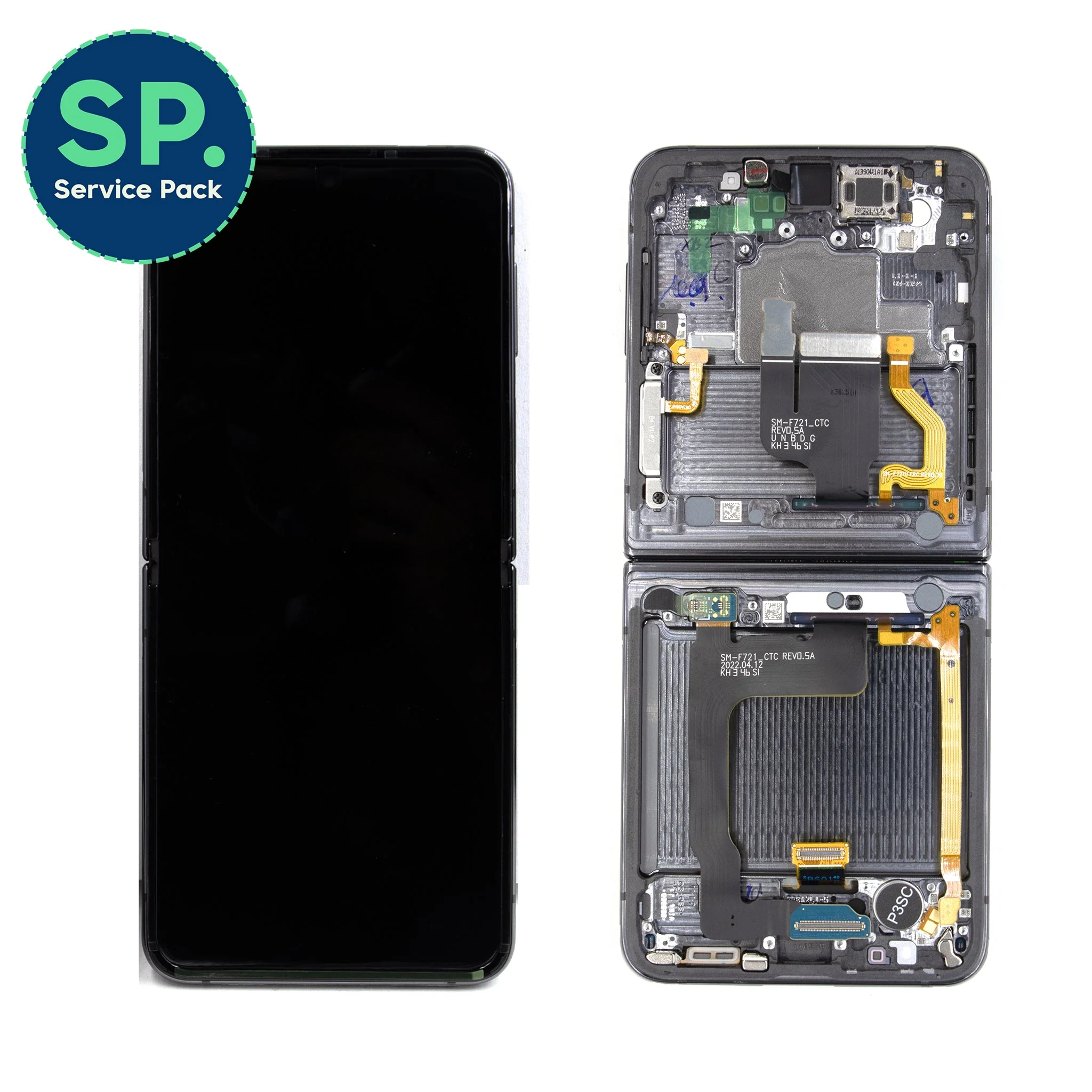 Samsung Galaxy Z Flip4 5G Replacement LCD Screen with Frame