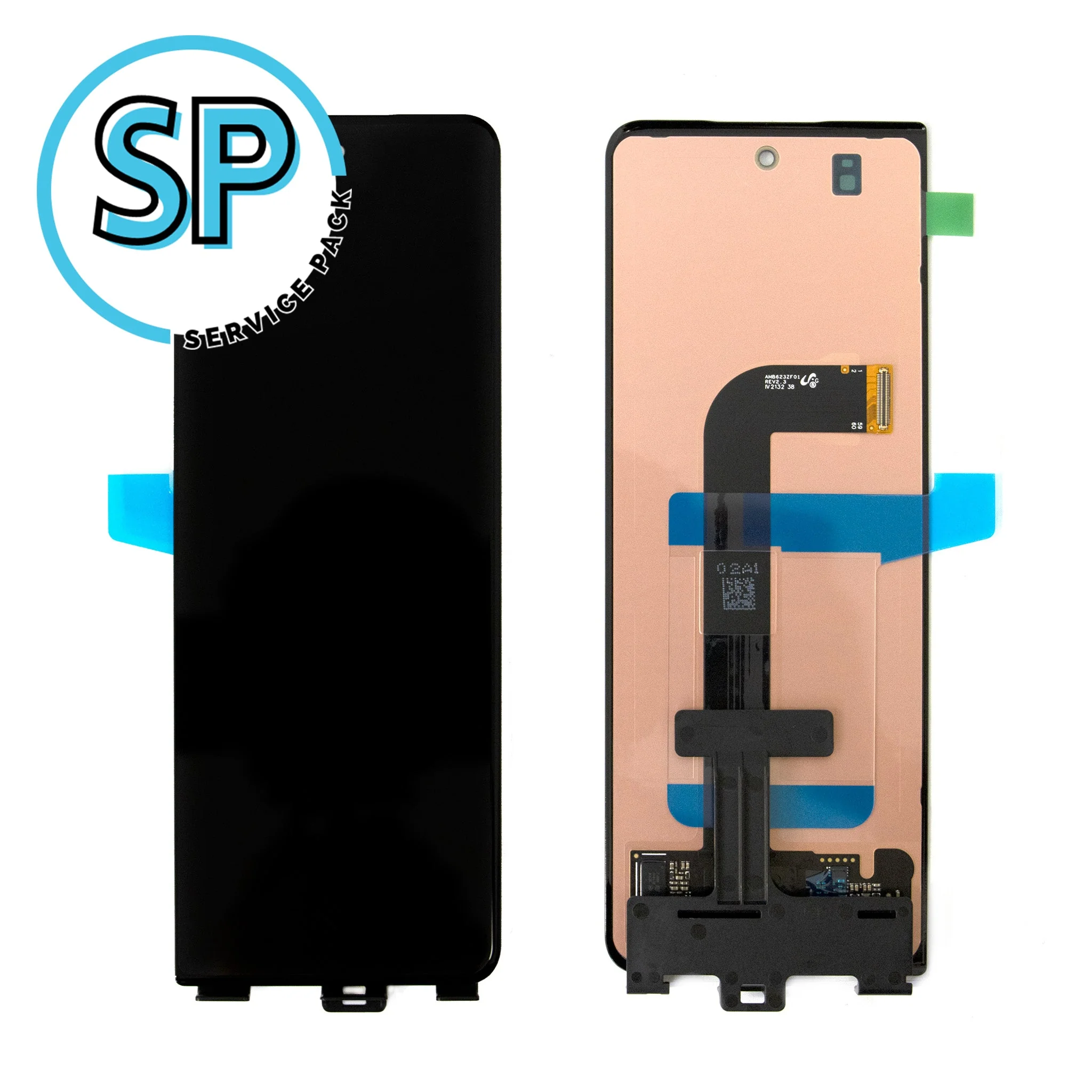 Genuine Samsung Galaxy Z Fold3 5G Replacement Front Screen - Service Pack GH82-26238A