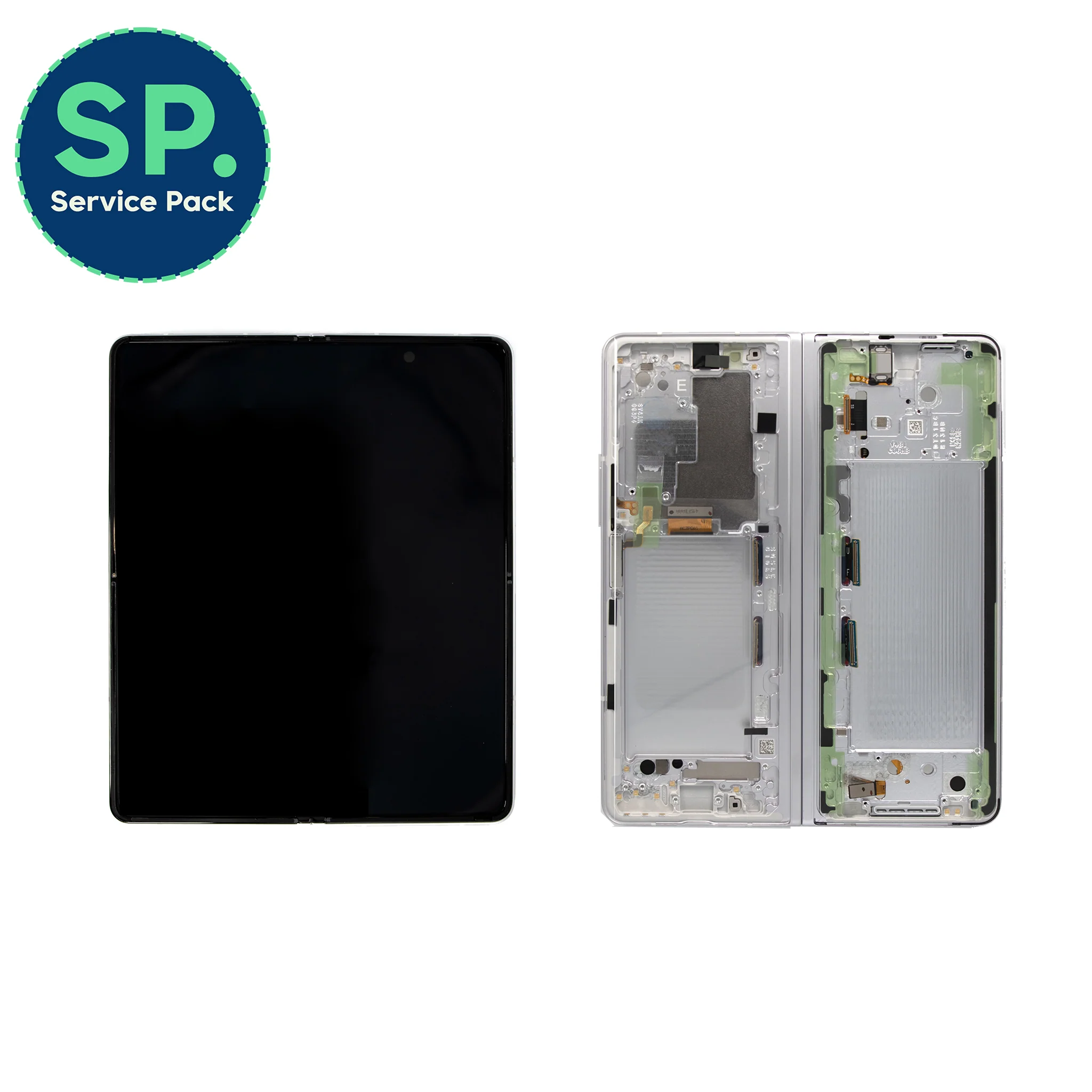 Samsung Galaxy Z Fold3 5G Replacement LCD Glass Screen with Frame - Genuine